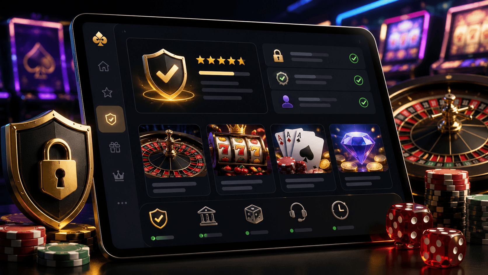 Pinco Casino rəylərini və təhlükəsizlik meyarlarını yoxlayan istifadəçi üçün kazino interfeysi