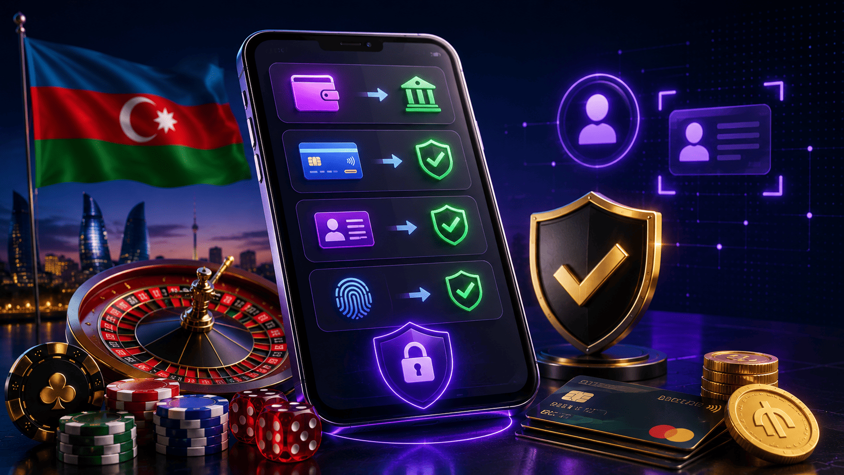 Pinco təhlükəsizlik və verifikasiya bölməsi üçün ödəniş yoxlaması